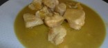 Pollastre al curry amb poma